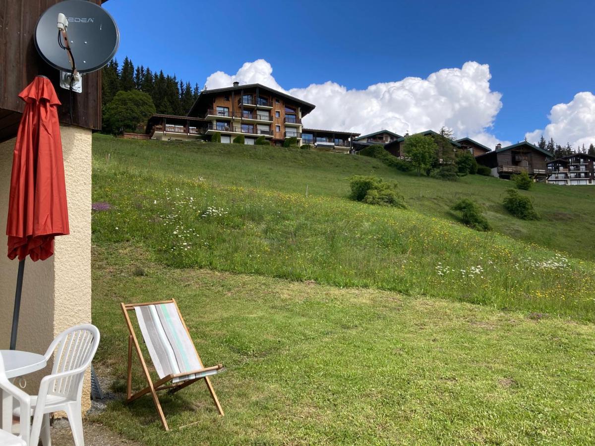 Demi Chalet Le Lachat Notre-Dame-de-Bellecombe Exterior foto
